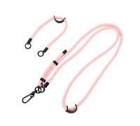 Fabater Action Camera Lanyard Stylish Pink Arrow Storage Case Shoulder Strap for X5 X4 X3 Unisex Polyester 49-85cm 1 Unit