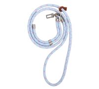 Fabater Action Camera Neck Strap, Aluminum Alloy Dual Lock Buckle Ergonomic Design Lightweight Polyester Universal Camera Lanyard, Adjustable Shoulder Strap with Storage Case for Cycling (Blue)