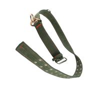 Fabater Adjustable 4 Layer Canvas Cow Collar with 2 Row Metal Buckle for Cattle Horse Sheep Goat, Heavy Duty Calf Neck Strap for Livestock Animal Husbandry (Large)