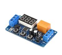 Fabater Adjustable Cycle Timer Control Relay, Time Delay Switch Module 3V 3.7V 4.5V 5V 6V 7.4V Low Voltage DC Industrial Use