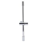 Fabater Adjustable Sliding Shower Bar with Large Sliding Range, One Key Locking for Bathroom 40cm for People 1.4m-1.8m (Plating)