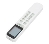 Fabater Air Conditioner Remote Control, Full Functionality ABS Material AC Remote Control, Universal Replacement with Complete Button Access for YK N301E, YKR N401E, YKR