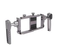 Fabater Aluminum Telephone -Video Rig Kit Sturdes Dual Handheld Smartphone Video Rig with Rotatable Handles for Wireless Photography for Photography Enthusiasts