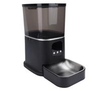 Fabater Automatic Cat Feeder, 6L Stainless Steel WIFI Timed Automatic Dog Feeder, App Control Pet Food Dispenser for Cats & Dogs, Dual Power Supply