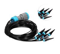 Fabater Automatic Drip Irrigation System with 10 Water Drippers for Garden Plants, Adjustable Flower Watering Device for, ABS PP Durable & -Resistant