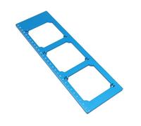 Fabater Base Assembly -hole Opening Template for Scratches Proof Aluminum Alloy for the Renovation of the Home
