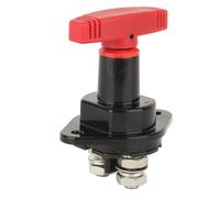 Fabater Battery Disconnect Switch, 12V 24V 750A Copper ABS Material Battery Kill Switch Isolation with Easy Installation for Cars Boats Marine Electrical Systems