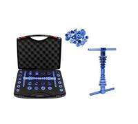 Fabater Bearing Press Kit, Bike Tools for Wheel Hub BB Axes Installation, Universal Bike Bearing Press Repair Tools, Aluminum Alloy Wheel Bearing Puller Tool Set