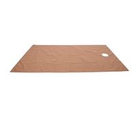 Fabater Bed Sheet Breathable Polyester Fiber Massage Coverlet for Beauty Salon Spa 200x115cm Soft Skin-Friendly (Dark Coffee)