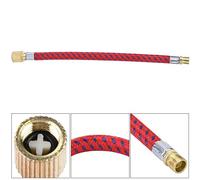 Fabater Bike Pump Extension Tube, 2 Pack with Flexible Valve Hose (Copper
