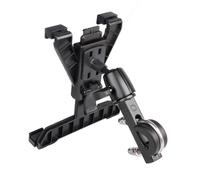 Fabater Bike Tablet Holder Mount for 7-10 Inch Tablets, Bicycle Tablet Stand with Adjustable Angle, Universal Cycling Holder for IOS and Tab, Secure Fit for 20-40mm Tube