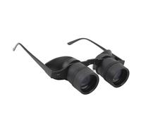 Fabater Binoculars Glasses, 3X Zoom Handsfree Adjustable Focus HD Polarized Lens Wearable Telescope Glasses with Three Color Filters for Fishing Bird Watching
