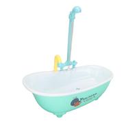 Fabater Bird Bathtub, Sturdy Plastic Material Electric Automatic Shower System Multifunctional Automatic Bird Bathtub, Shower Bowl with Faucet Head Bracket for