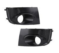 Fabater Black Bright Fog Bevel Cover WRX STI 2011-2012, Durade ABS Material, Easy Installation, Improvement of the Aesthetics of Vehicles