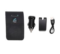 Fabater Bluetooth Car Speaker, Hands Free Phone Kit for Calls, GPS & Music, Support Wireless Car Visor Speakerphone, Motion Auto On, Connect, Voice Assistant Support