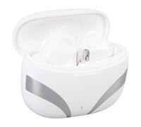Fabater Bluetooth Translation Earphones with 144 Languages, Noise Reduction Touch Control for Conversations, Wireless for Travelers, Plastic Material, 2 Units (White)