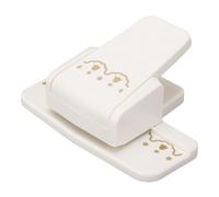 Fabater Border Edges Craft Punch, Lever Structure Design Paper Craft Edges Cutter, Flower Embossing Punch, Plastic Metal Paper Card Puncher with Clean Crisp Outlines for (Type 4)