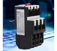 Fabater BR2-25 Electric Motor Thermal Overload Relay Adjustable 0.63-32A Phase Protection 690V 50-60Hz Manual Auto Reset Test Button (1.6-2.5A)