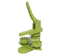 Fabater Button Maker Machine with 100 Sets Badges, 1.25 Inch Button Pressing Machine Kit for Pin Badge Making, Includes Pattern Book, Ergonomic Handle, Great Family Friends (58mm)