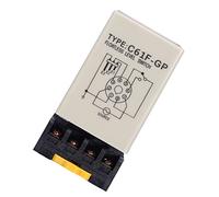 Fabater C61F-GP AC220V 50/60Hz Liquid Floatless Level Switch Controller, Auto Water Level Controller with LED Indicator, Anti-Interference Design for Water Supply Drainage Systems