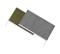 Fabater Cabin Air Filter, Activated Carbon Replacement for Model Y 2019-2021, High Efficiency Filtration Dust Pollen PM2.5 Cleaner Accessory with Easy Install Design for
