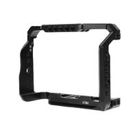 Fabater Camera Cage, Aluminum Camera Video Rig Cage with Cold Shoe Mount and 1/4 3/8 Inch Screw Holes, Fit for A7M4 A7R4 AI A7S3 A1 A7R4A Cameras