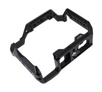 Fabater Camera Cage Fit for A7M5 A7R5 A7M4 Aluminum Alloy Video Rig with Arrow Storage Case Mount and Cold Shoe for Professional Use