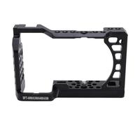 Fabater Camera Cage Rig Video Stabilizer Aluminum Alloy Cold Shoe Bracket for A6500 Camera with Safe Screws and Easy Release