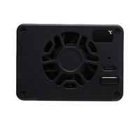 Fabater Camera Cooling Fan Efficient Silent Cooler for A7M4 A6700 A7C2 A7S3, AI Temperature Control for Stable Recordings, Aluminum Alloy