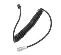 Fabater Camera Power Cable for BMPCC 4K 6KPro Flexible Coiled Fast Charging Adapter with Power Indicator for Mobile Filming 59 Inch