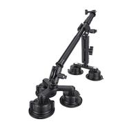 Fabater Camera Suction Cup Mount for Action Cameras, Suction Car Mount Selfie Stick with Telescopic Extension Pole Fit for X5 X4 X3 X2, Fit for Ace, for Ace Pro Action Cameras