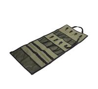 Fabater Camping Hanging Bag, 600D Oxford Cloth Tear Proof Portable Storage Bag with 8 Hooks and Transparent Mesh Pockets, Organization for Camping, Picnic, Home Travel