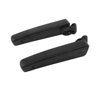 Fabater Car Fit for the Armrest of Adjustable Shock -resistant Armrest for Auto Parts, Black PU -Schwamm 2PCs for Comfortable Driving Experience