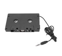 Fabater Car Stereo Cassette Adapter Elegant Style Type C to 3.5mm for Smooth Music Streaming in Classic Vehicles Black 1 Meter