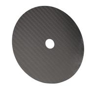 Fabater Carbon Fiber CD -Tuning Matte with a Low Distortion Rate HiFi CD Pad for Player, Vibration Absorption Suitable for Different Models (Black)