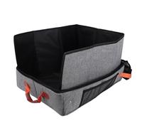 Fabater Cat Travel Litter Box Collapsible Portable Carrier for Outings, Foldable Cat Litter Box with High Sided Walls for Owners on the Go, for Travel Hotel