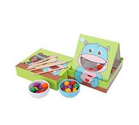 Fabater Children's Feeding Game Concentration Cultivation with Spoon and Chopsticks for Parent-child Interaction Suitable for Kids 36 Months and Older
