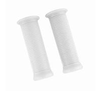 Fabater Classic TPU Handle, Oil-Resistant Motorcycle Handlebar Handle for a Long Time, Easy Installation for Every Motorcyclist (White)