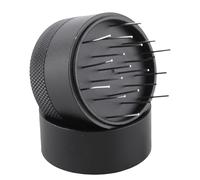 Fabater Coffee Needle Distributor, Stainless Steel Rust Resistant Adjustable Depth Needle Distributor, Coffee Stirrer with Base for Cafes Home Office (53MM)