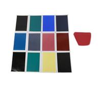 Fabater Colorful Engraving Marking Paper for Precise Crafts, Set of 12 CO2 Diode Engraving Papers, for Ceramic, Glass and Metal, 39.9 X 26.9 Cm