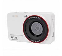 Fabater Compact Digital Camera 64MP with 4K Video Recording Long Battery Life 18X Zoom for Beginners and Teens (64GB)