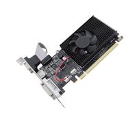 Fabater Computer Graphics Card, R5 230 Low Profile Graphics Card, 2GB 64 Bit GDDR3 VGA DVI HD Multimedia Interface PCI Express X16 Video Cards, Desktop PC