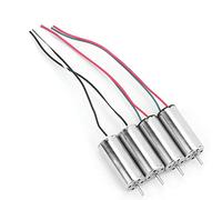 Fabater Coreless Motor 44000rpm 4 Pack Aircraft Motor for Model Airplane Drone, Low Noise Low Consumption High Speed for Steering Gear and Toy Plane