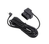 Fabater Dash Cam Hardwire Kit, OBD Dash Camera Hardwire Kit, Type C Adapter Charger Cable with Low Voltage Guard 24h Parking Mode 11.5ft