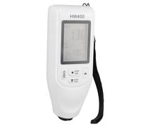 Fabater Digital Coating Thickness Gauge 0-2000um FE NFE Auto Detection Paint Thickness Meter for Car, Industrial, with 3 Units um Mm Mils, Auto Power Off (White)
