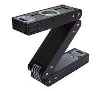 Fabater Digital Folding Level, Multi Function Magnet Leveler Tool with Large Display Screen, Multi Angle Measuring Tool for Carpenters, Woodworkers, Fabricators