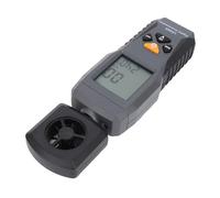 Fabater Digital Handheld Wind Speed Meter with Temperature Measurement for Marine Sports Outdoor, Highly Precise Anemometer for HVAC Drone Flying