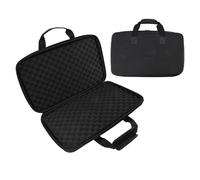Fabater DJ Controller Case, Padded Scratch Proof EVA Fabric with Shock Absorbing Foam Lining and Adjustable Security Straps for Pioneer DJ Controller DDJ FLX4 DDJ 400 SB2 (50 * 30 * 8cm)