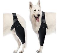Fabater Dog Elbow Protector, Dog Elbow Brace Protector Pads for Canine Elbow and Shoulder Support, Dog Knee Leg Sleeve for Dysplasia, Arthritis, Pressure Sores, Shoulder Dislocation (S)