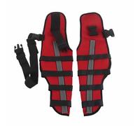 Fabater Dog Leg Brace, Elastic Shockproof Support Neoprene Material Pet Knee Pads, Dog Joint Wrap with Reflective Strips for Dogs with Arthritis C CL Injuries and Post Surgery Recovery (L)
